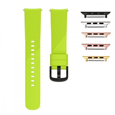 Curea silicon, compatibila Apple Watch 9|8|7|6|5|4|3|2|1 Series, 41mm|40mm|38mm, Verde foto