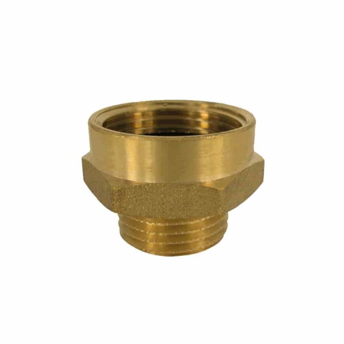 Fitinguri alama, Nipplu dublu alama 3/4&quot; x 3/8&quot;
