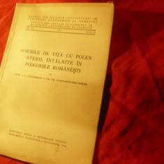 Studiu Viticultura 1941 -G.Constantinescu-Ismail -Soiurile.. ,26pag ,18 fotogr.