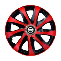 Set 4 capace roti Drift extra red R14 pentru gama Nissan