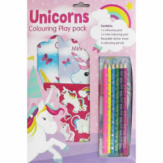 Unicorns - Pachet de colorat cu stickere