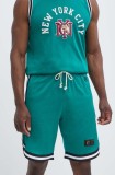 Champion pantaloni scurti barbati, culoarea verde, 220010