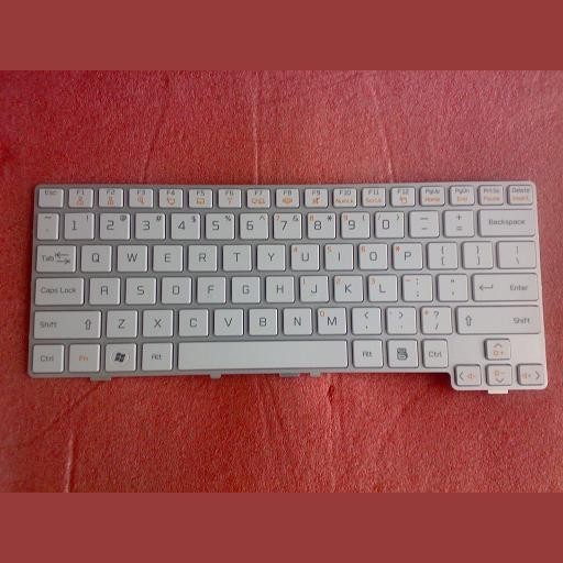Tastatura laptop noua LG X170 Silver Frame White US