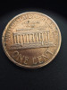 Doua monede Lincoln Memorial Cent 1989,1982 si o moneda de 200 lire 1978, Europa