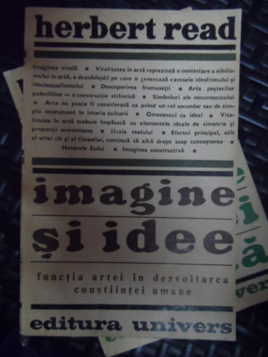 Imagine Si Idee - Herbert Read ,548587