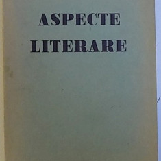 ASPECTE LITERARE de ION SAN - GIORGIU , 1938