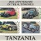 TANZANIA 1986 - Automobile de epoca /bloc MNH