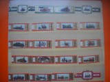 HOPCT LOT NR 16 - TRENURI / LOCOMOTIVE DE EPOCA -20 BUC-ETICHETE VECHI DE TRABUCURI -COLECTIE DE LUX-