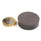 Magnet ferita disc &Oslash;36&amp;#215;10 mm, putere 2,35 kg, F30