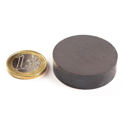 Magnet ferita disc &amp;Oslash;36&amp;amp;#215;10 mm, putere 2,35 kg, F30 foto