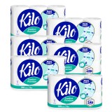 Set 36 role Hartie igienica Kilo Confort, 6 kg, 4 straturi, 4680 foi