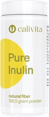 Pure Inulin supliment alimentar cu Pudra de Inulina pura din cicoare pentru Colon Iritabil (198,5 g) - Calivita foto