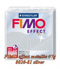 FIMO Effect 57g Argintiu nichel Metallic foto