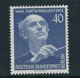 Berlin 1955 - Wilhelm Furtwangler, dirijor, compozitor, personalitati, neuzat