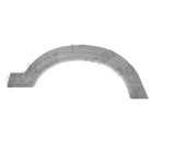 Segment reparatie aripa spate SUZUKI SAMURAJ (SJ), 09.1981-12.1998 modele cu 2 usi, partea stanga, metal galvanizat,