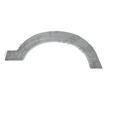 Segment reparatie aripa spate SUZUKI SAMURAJ (SJ), 09.1981-12.1998 modele cu 2 usi, partea stanga, metal galvanizat, foto