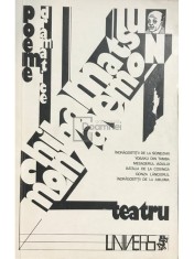 Chikamatsu Monzaemon - Poeme dramatice - Teatru (Editia: 1980) foto