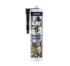 Adeziv pentru suprafete multiple, flexibil, Mamut Universal 2 in 1, interior / exterior, negru, 290 ml