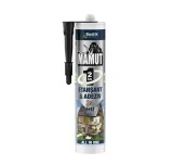 Adeziv pentru suprafete multiple, flexibil, Mamut Universal 2 in 1, interior / exterior, negru, 290 ml