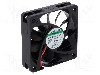 Ventilator 60x60x15mm, 12V DC, volum aer 51.65m3/h, lagar Vapo, SUNON - MF60151VX-1000U-A99 foto