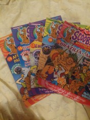 Reviste de colectie,SCOOBY DOO,DEZLEAGA MISTERELE LUNII-,Reviste RARE DeAgostini Nr.15,15,17,18,19 Numere succesive ale revistelor SCOOBY DOO