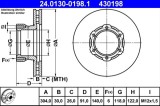 Disc frana ATE 24.0130-0198.1