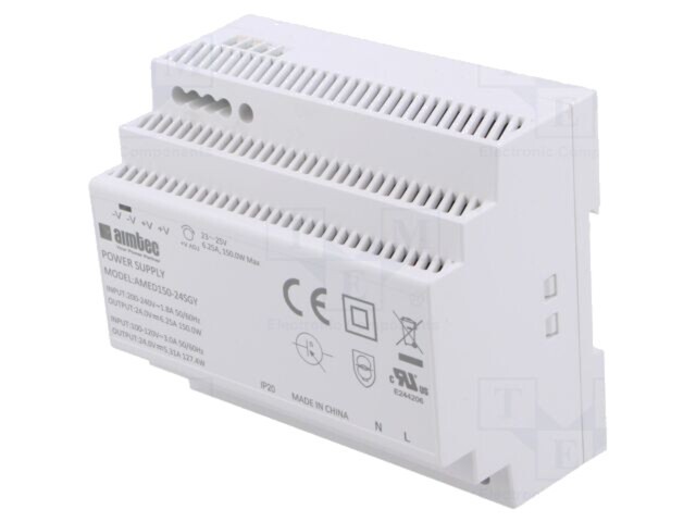 Alimentator pulsatoriu AIMTEC 150W 24VDC pentru şină DIN