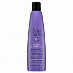 Fanola Oro Therapy Zaffiro Puro Shampoo ?ampon pentru par blond 300 ml foto