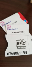 C-BLOCK --Contactless RFiD-NFC. Protectcard. Distribuitor AUTORIZAT ! foto