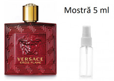 Mostra parfum 5 ml Versace Eros Flame apa de parfum barba?i foto