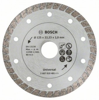 Disc de taiere diamantat Turbo 125mm foto