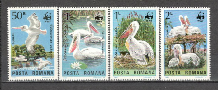 Romania.1984 Protejarea naturii-Pasari din DeIta Dunarii DR.467