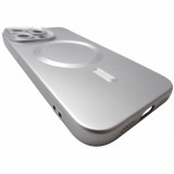 Husa tip capac spate TPU argintiu, magnet, pentru Apple iPhone 13 Pro
