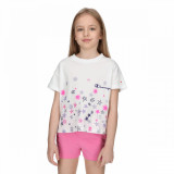 Tricou si pantaloni scurti Champion GIRLS STARS SET