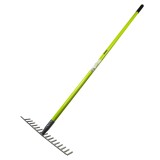 Grebla de gradina cu 16 dinti si maner din fibra de sticla GX