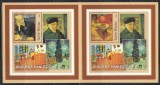 Guineea Bissau 2001 - Picturi de Van Gogh, 2 Colite SOUVENIR, MNH