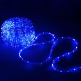 Instalatie tub furtun luminos pentru Craciun, 240 LED-uri, 10m, albastra Household NewTrend