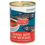 Supa Cremosa De Somon Salbatic Fontaine Cu Legume Bio 400ml