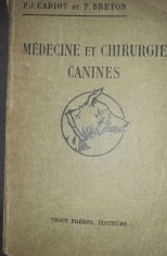 MEDECINE ET CHIRURGIE CANINES MEDICINA SI CHIRURGIE CANINA