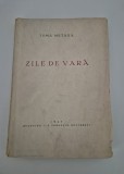 Carte cu autograf Toma Metaxa Zile de vara 1945