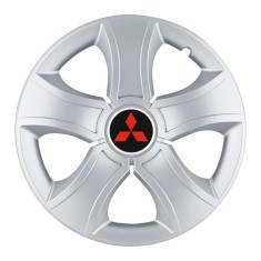Set 4 Capace Roti 14 inchi (R14) Bis Gri, Compatibile Cu Mitsubishi