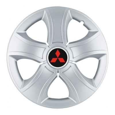 Set 4 Capace Roti 14 inchi (R14) Bis Gri, Compatibile Cu Mitsubishi foto