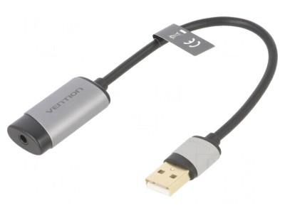 Card extensie audio USB Jack 3.5mm pentru PC foto