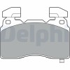 Set placute frana fata DELPHI, Chevrolet Camaro Convertibil, 09.2015-, Camaro, 09.2015-, Corvette/ Corvette Cabriolet (C7), 2013-; Opel Insignia B Co