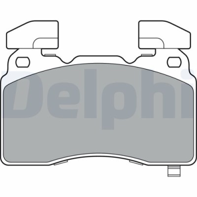 Set placute frana fata DELPHI, Chevrolet Camaro Convertibil, 09.2015-, Camaro, 09.2015-, Corvette/ Corvette Cabriolet (C7), 2013-; Opel Insignia B Co foto