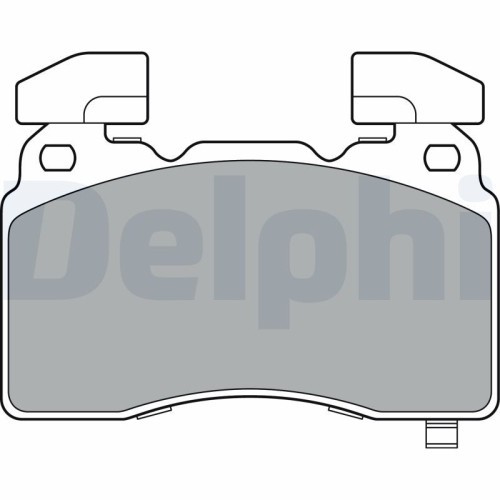 Set placute frana fata DELPHI, Chevrolet Camaro Convertibil, 09.2015-, Camaro, 09.2015-, Corvette/ Corvette Cabriolet (C7), 2013-; Opel Insignia B Co