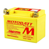 Baterie Moto, Voltaj: 12 V, Capacitate: 2,2 Ah, Lungime: 151 mm, Lățime: 87 mm, &Icirc;nălțime: 110 mm, Borna pozitivă in dreapta, Curent de pornire: 165 A