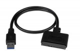 Cablu StarTech USB312SAT3CB, 2.5inch SATA, USB 3.2 (Negru)