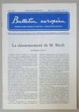 BULLETIN EUROPEEN , TRIBUNE LIBRE FONDEE EN 1950 PAR J. CONSTANTIN DRAGAN , NR.9, 1991