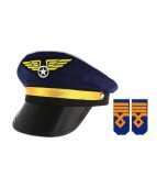 Palarie de pilot cu epoleti, marimea L